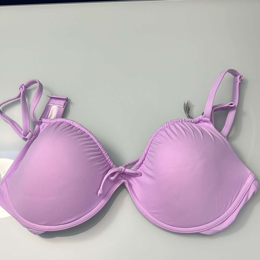 PINK Victoria's Secret Lilac Molded Bikini Top